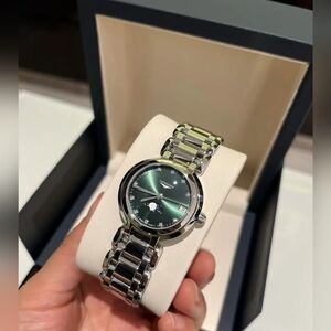 Longines Primaluna Moonphase Green Watch